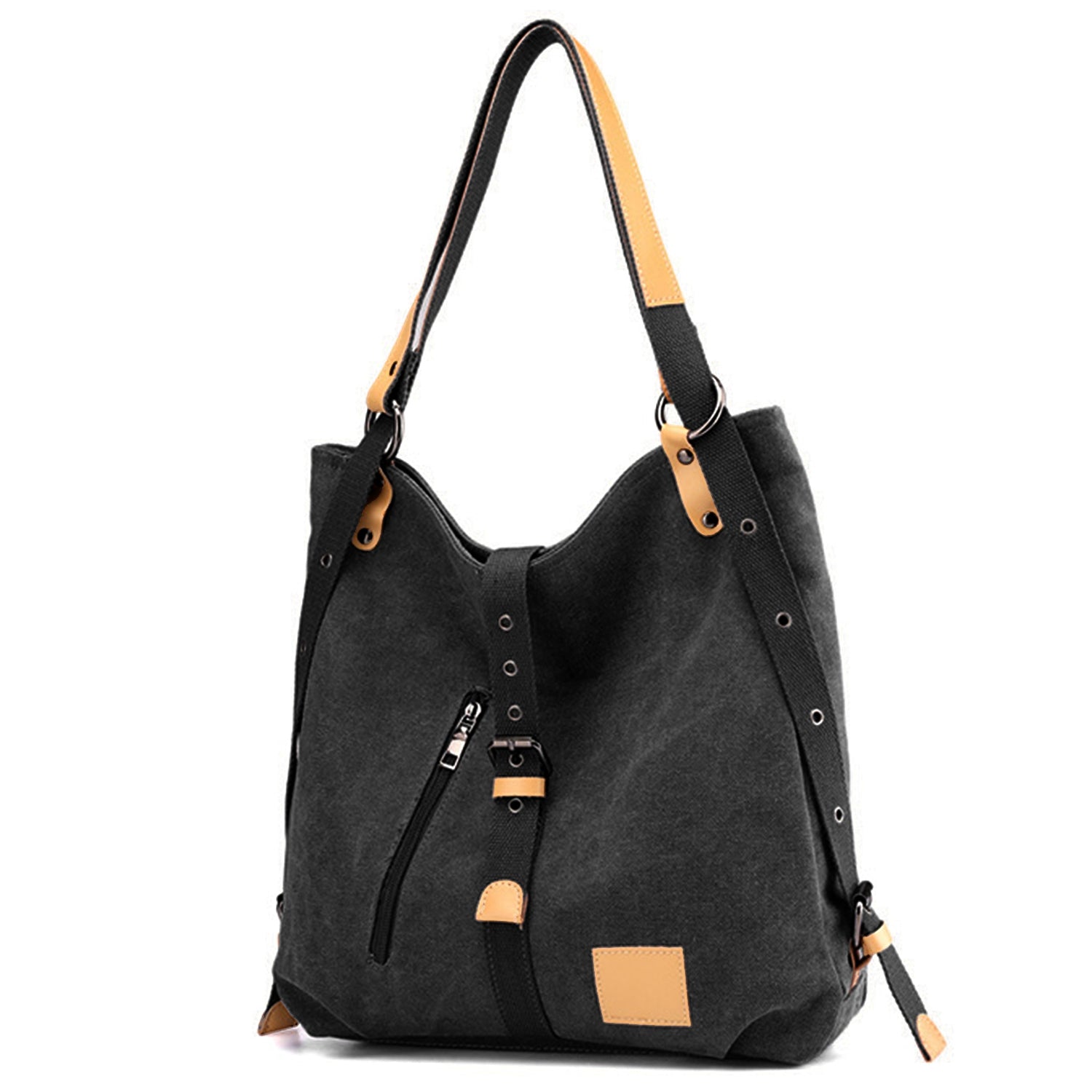 Ladies Canvas Tote Bag Multifunctional Purse Handbag Adjustable Shoulder