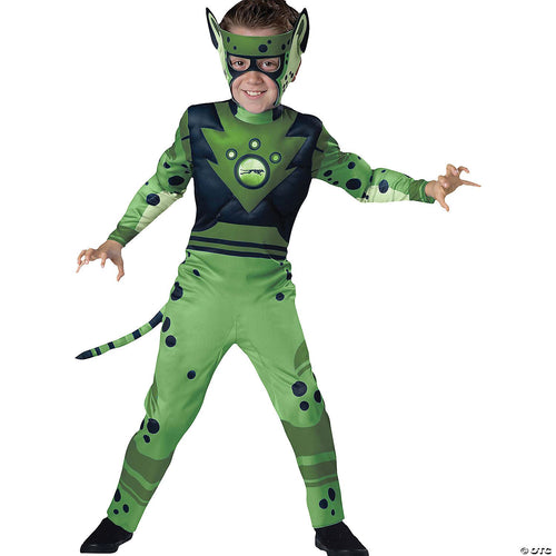 Boys | Child Wild Kratts Cheetah - Green 1058