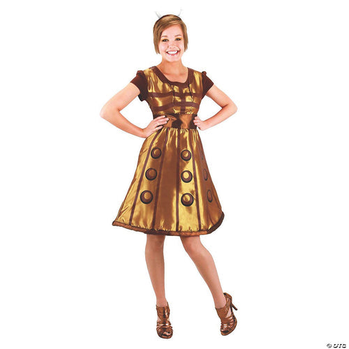 Womens Doctor Who Dress Dalek Costume - Small/Medium