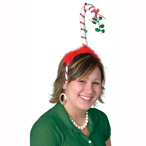 Beistle Mistletoe Candy Cane Bopper - Christmas/Winter | Party Supply