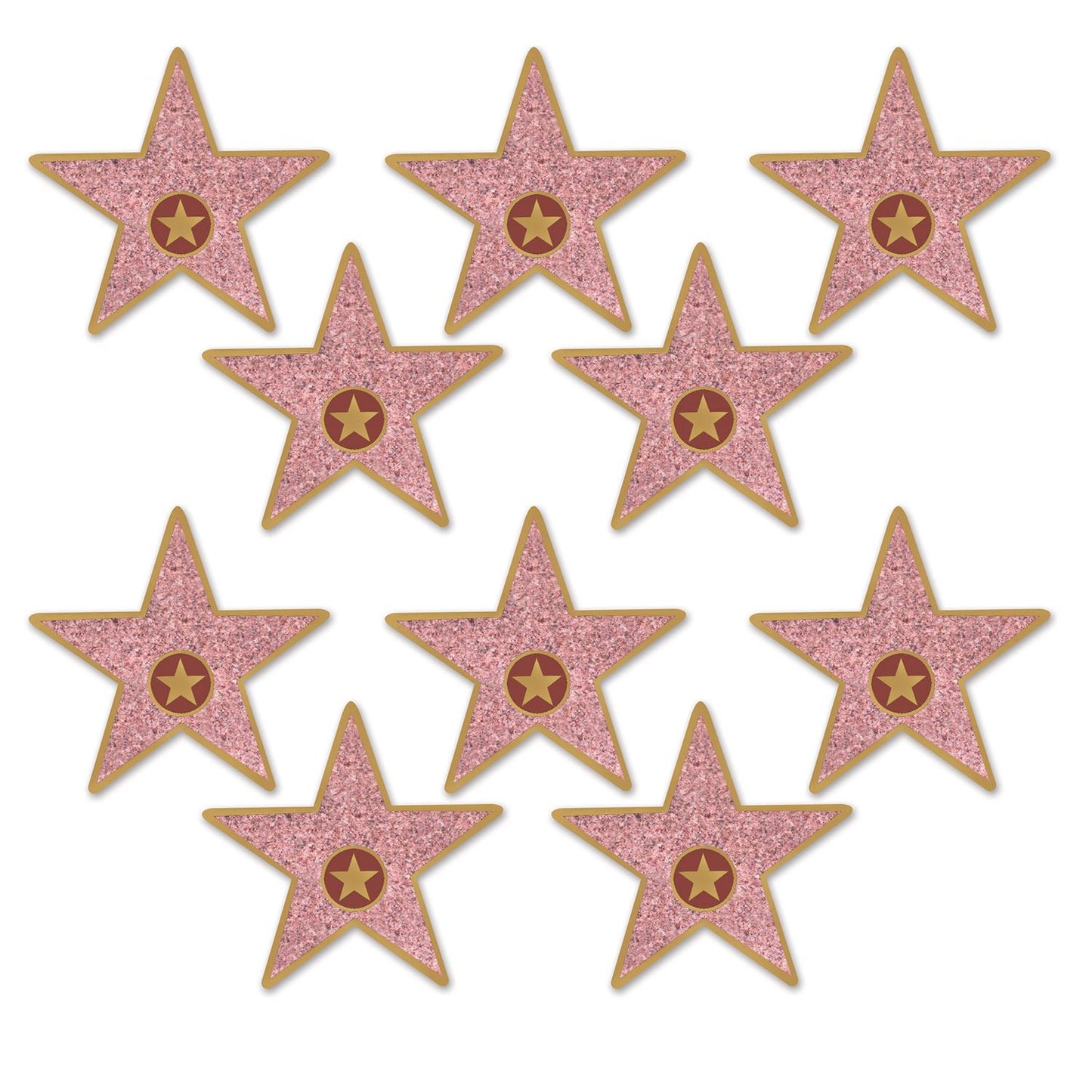 Beistle Mini Star Cutouts - Awards Night | Party Supply | Decoration
