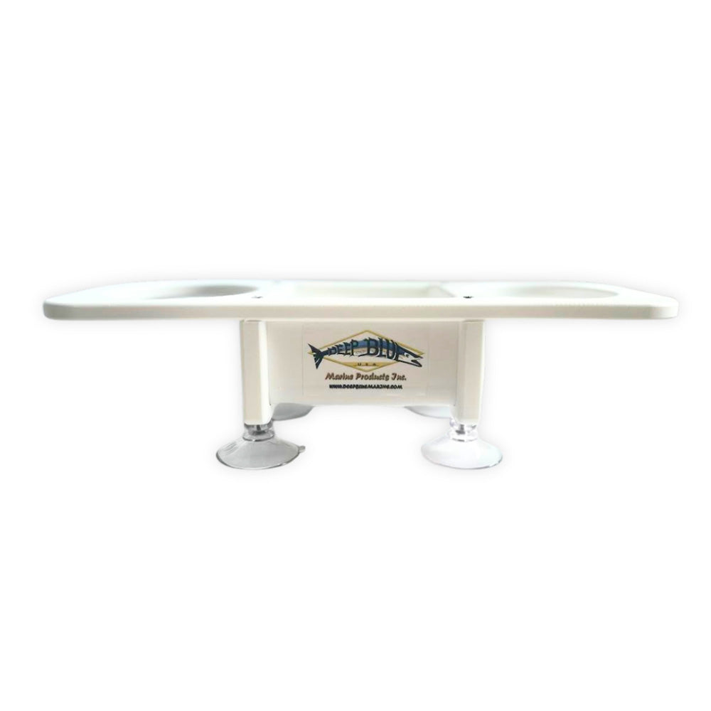 Deep Blue Marine Double Drink Holder w/Center Storage [SB-2]