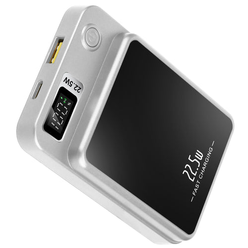 2 In 1 Magnetic Wireless Power Bank 10000mAh PD20W Fast Charger MagSafe 8473