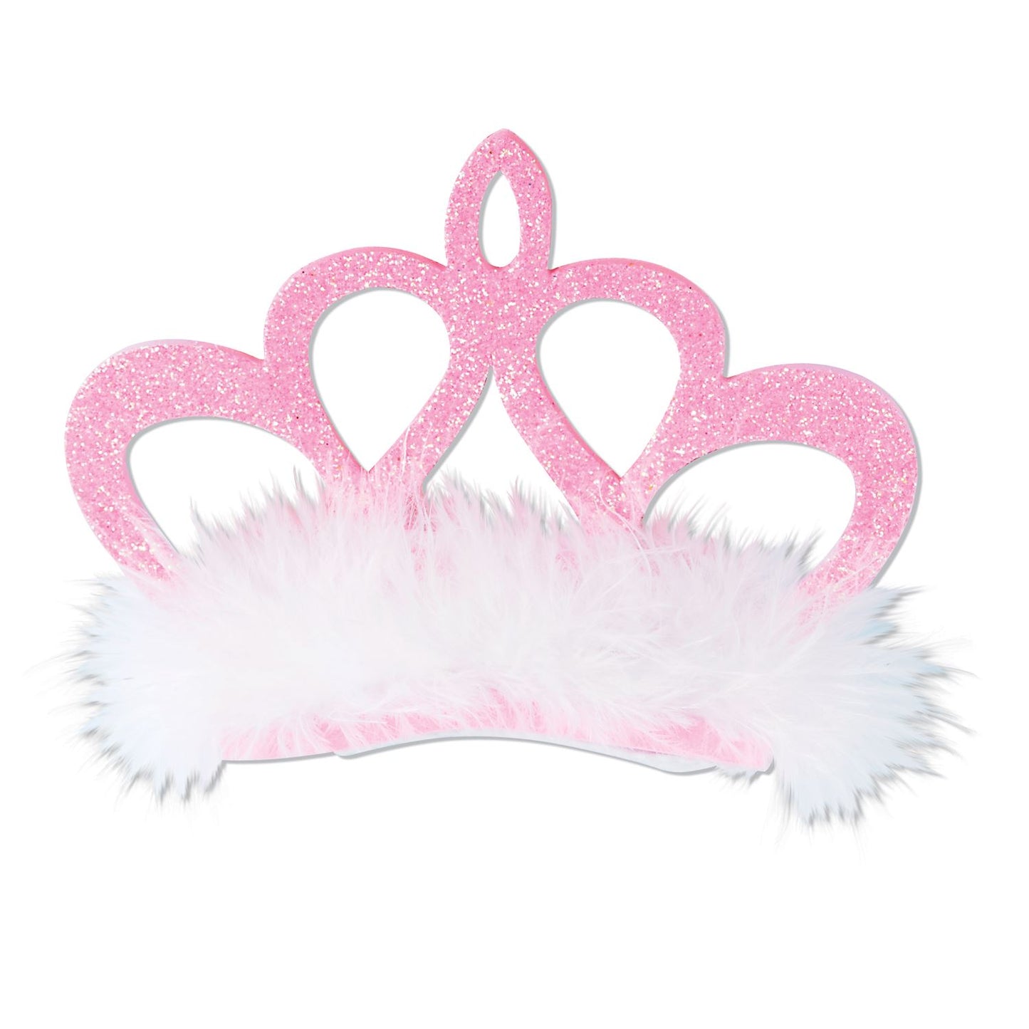 Beistle Pink Princess Crown Hair Clip | Party Supply | Decoration | Favor