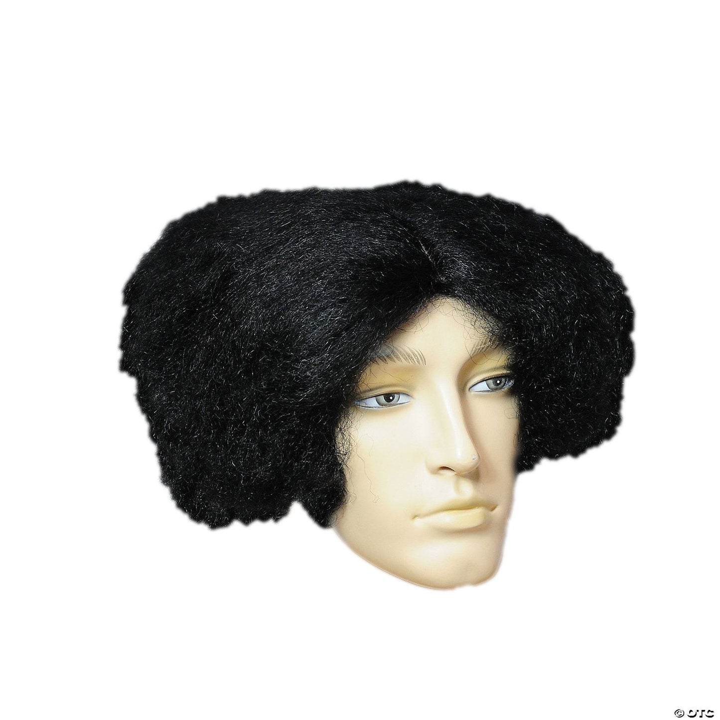 Mens Mad Scientist Mohair Wig | Black