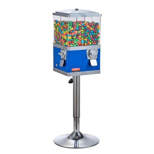 Gumball Machine with Stand Vending Coin Bank Vintage Candy Dispenser Bule