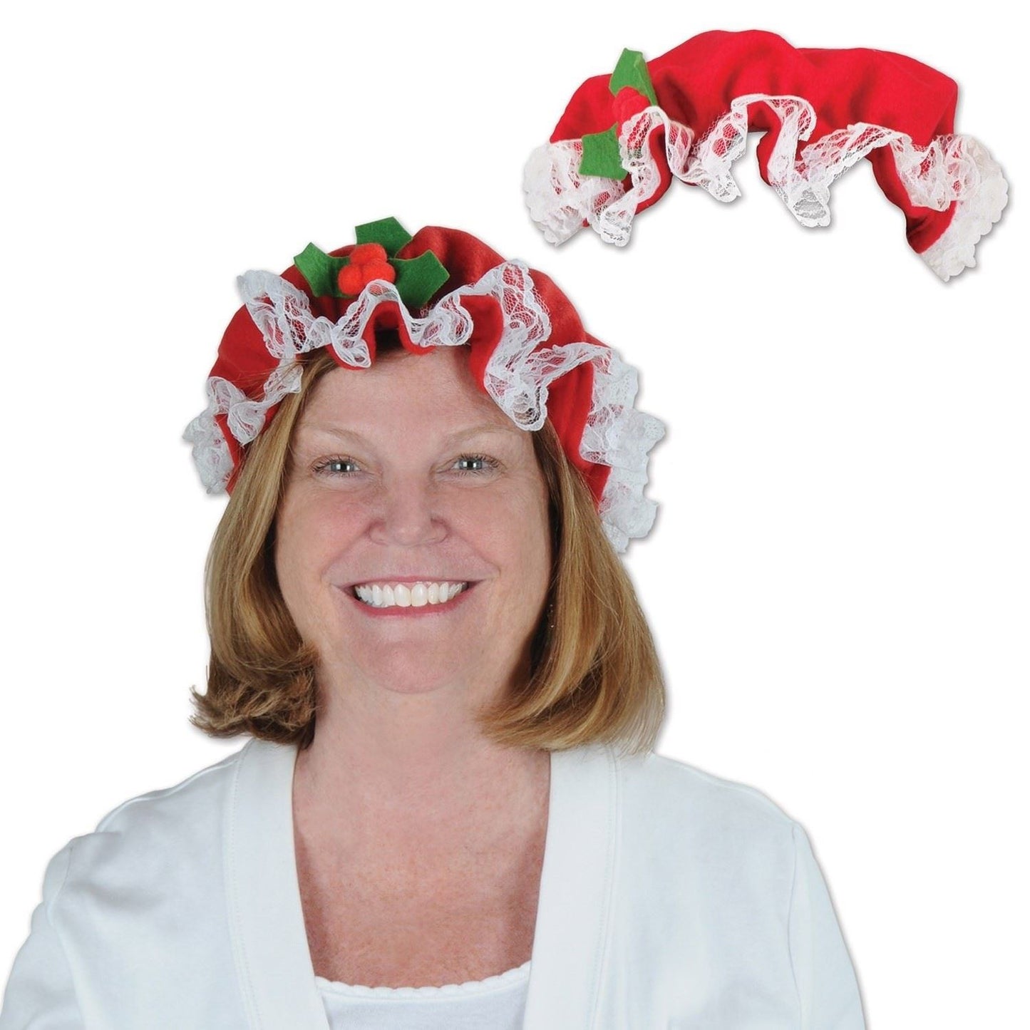 Beistle Mrs. Claus Hat - Christmas/Winter | Party Supply | Decoration