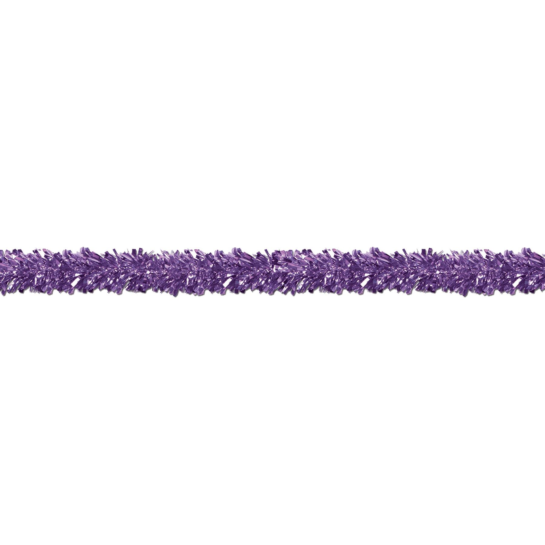 Beistle Purple Gleam N Fest Festooning Garland - General Occasion | Party