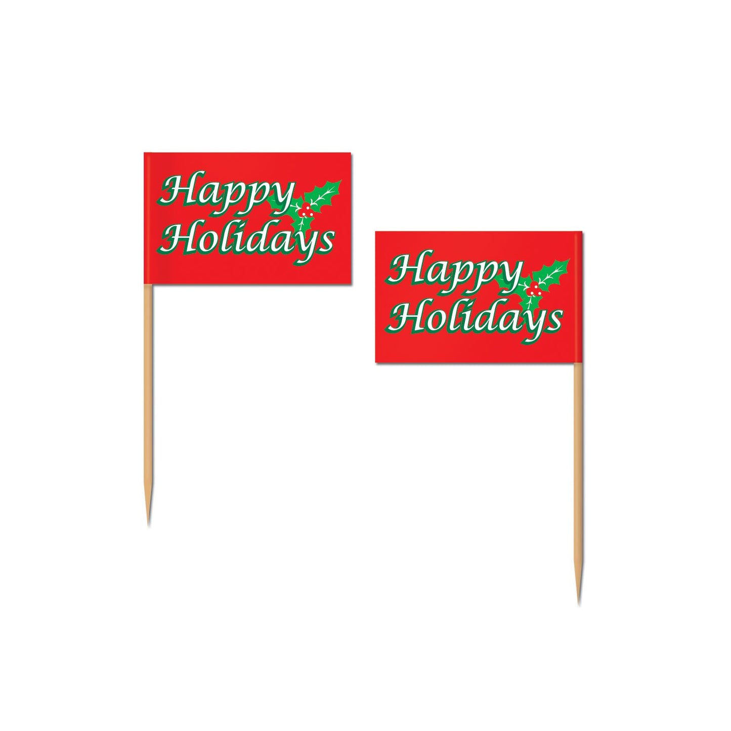 Beistle Happy Holidays Picks - Christmas/Winter | Party Supply | Decoration