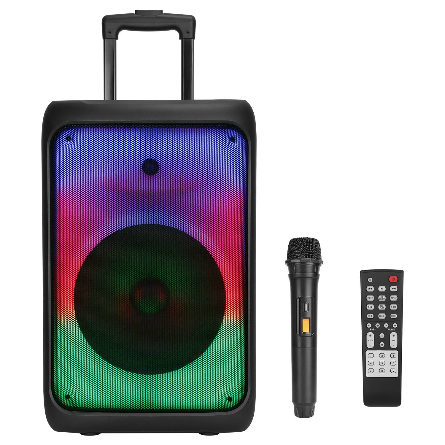 Portable Wireless Party Speaker Party Speaker with with 5 Colorful Lighting