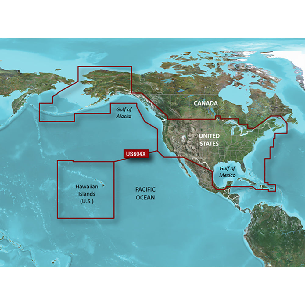 Garmin BlueChart g3 HD - HXUS604x - US All Canadian West - microSD/SD [010-C1018-20]