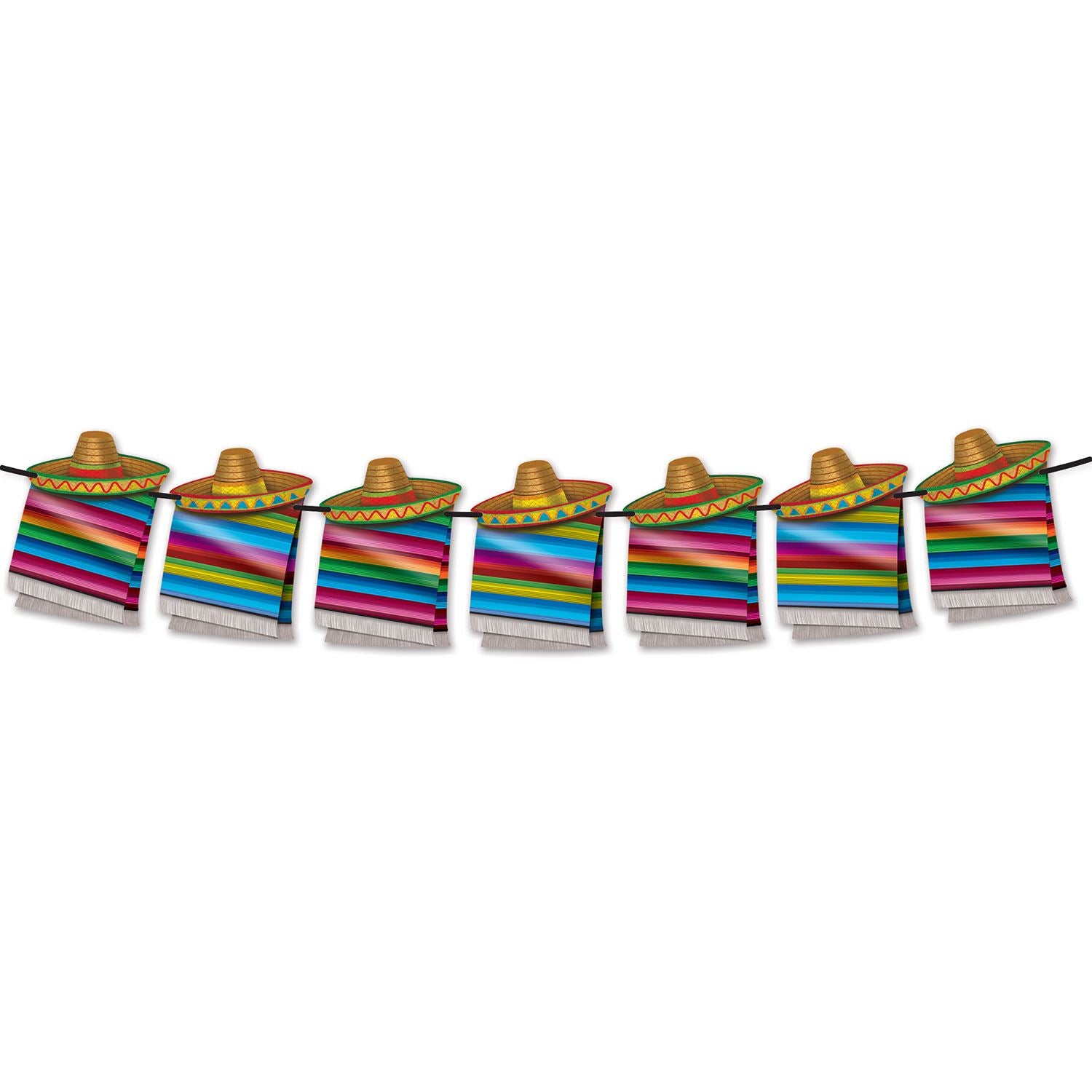 Beistle Fiesta Streamer - Fiesta/Cinco de Mayo | Party Supply | Decoration