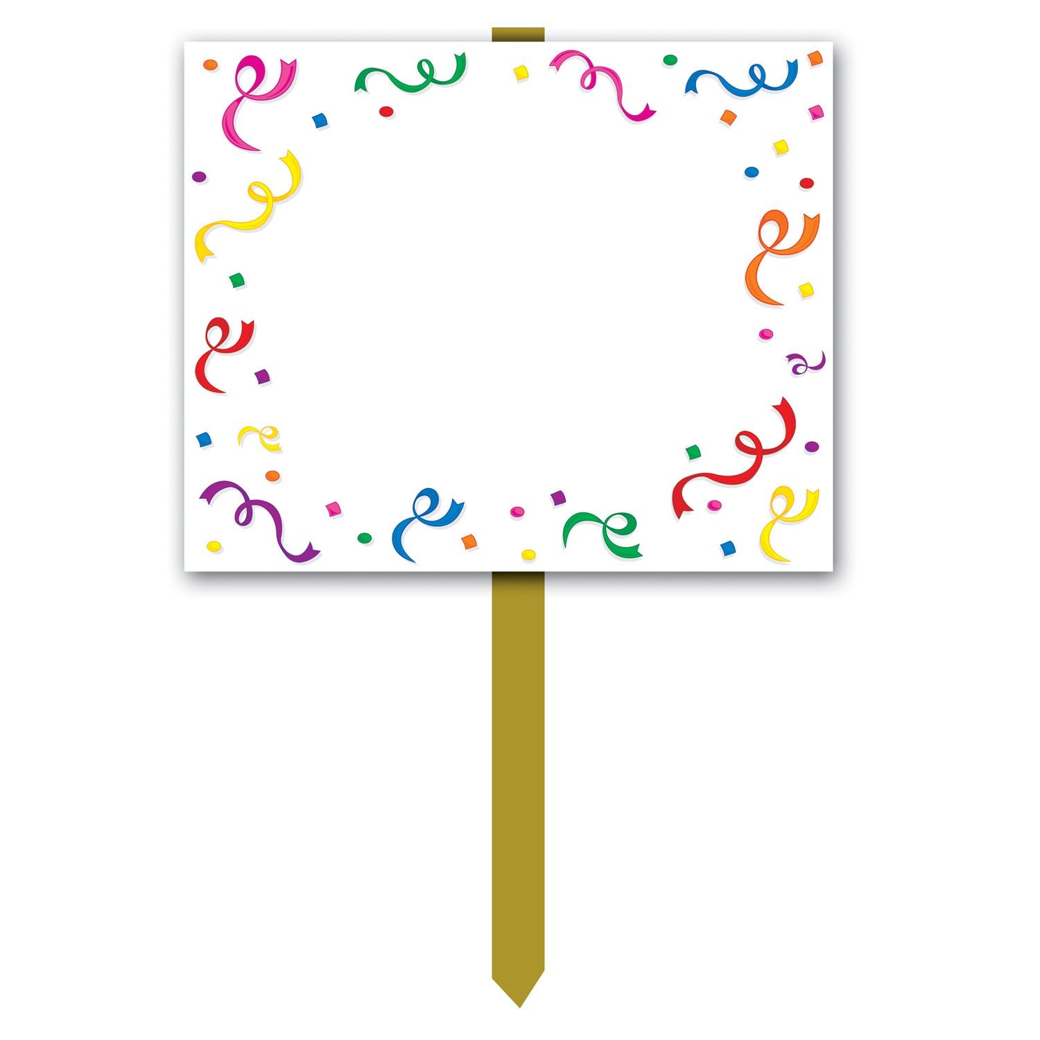 Beistle Blank Yard Sign - General Occasion | Party Supply | Decoration
