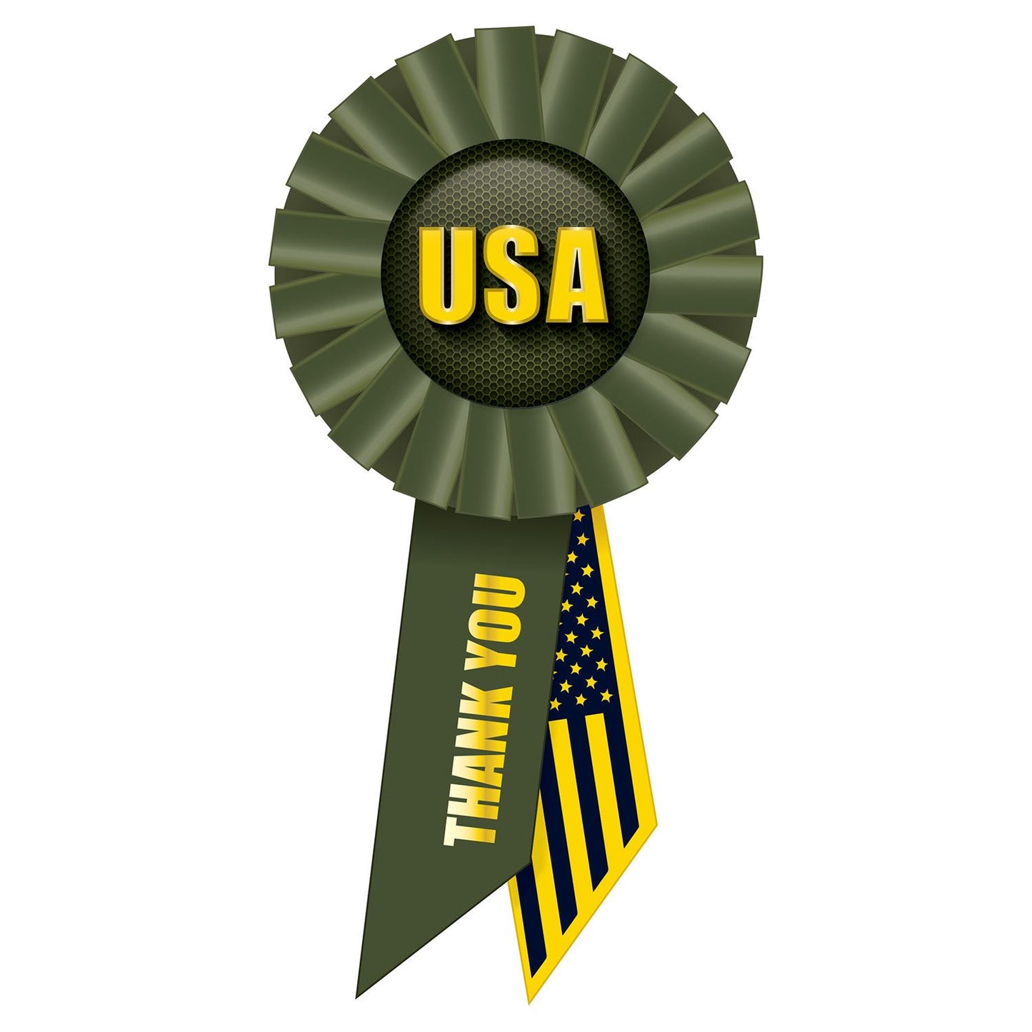Beistle USA Rosette - Patriotic | Party Supply | Decoration