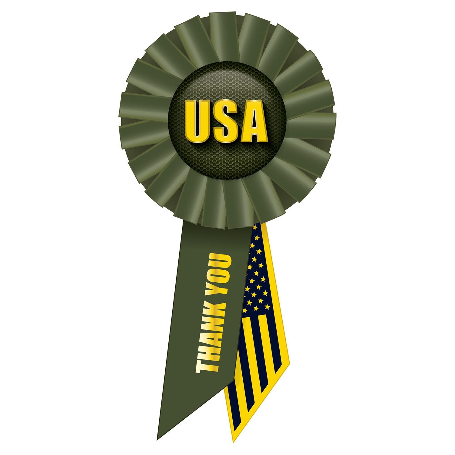 Beistle USA Rosette - Patriotic | Party Supply | Decoration
