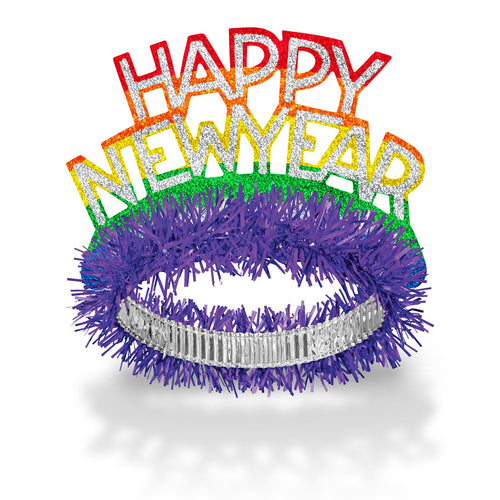 Beistle New Year Pride Tiaras - New Years | Party Supply | Decoration