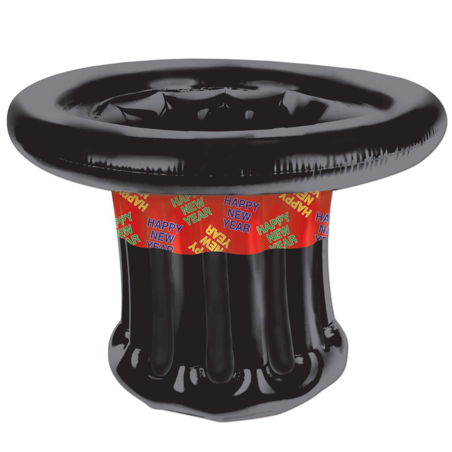 Beistle Inflatable Happy New Year Top Hat Cooler - New Years | Party Supply