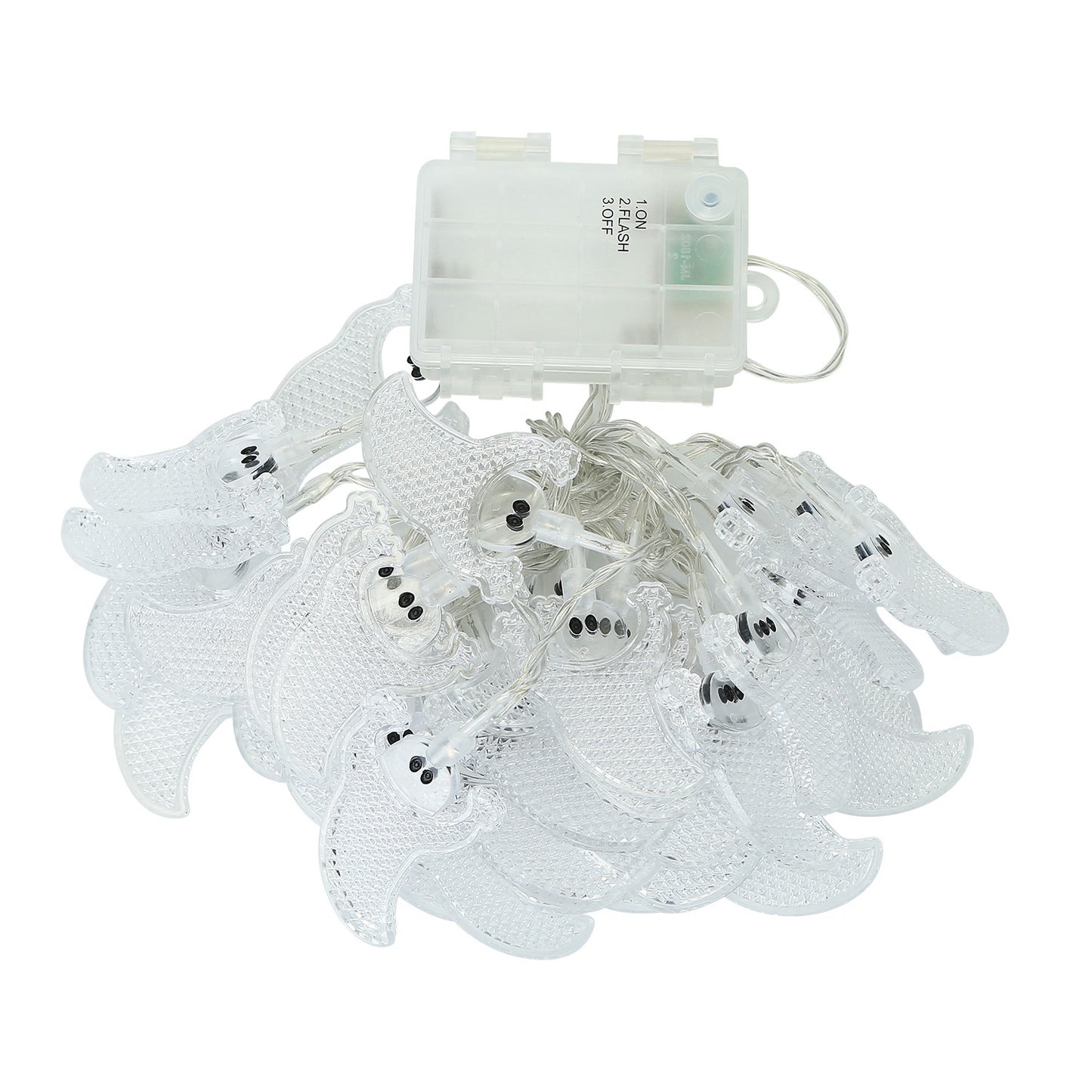 Halloween Ghost String Lights 30 LEDs 9.8ft Halloween String Lights Decorative