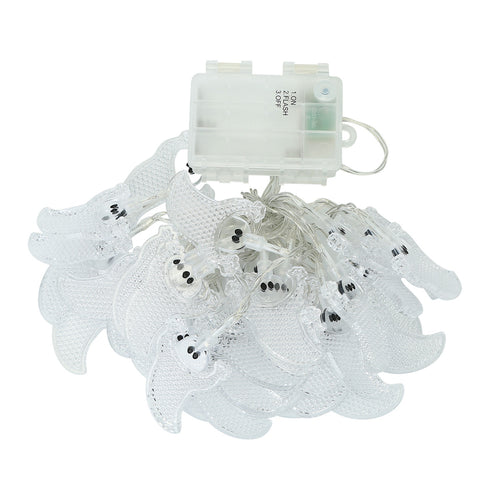 Halloween Ghost String Lights 30 LEDs 9.8ft Halloween String Lights Decorative