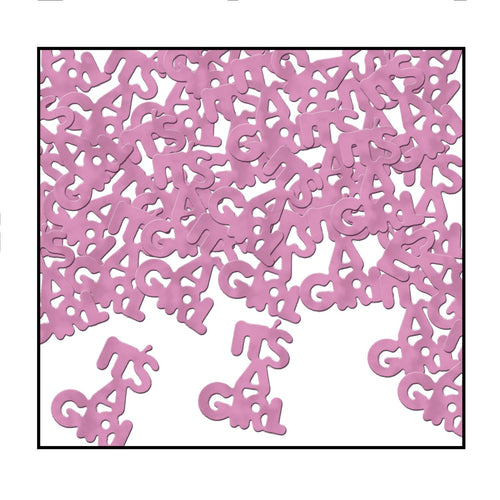 Beistle It's A Girl Fanci-Fetti - Baby Shower | Party Supply | Decoration