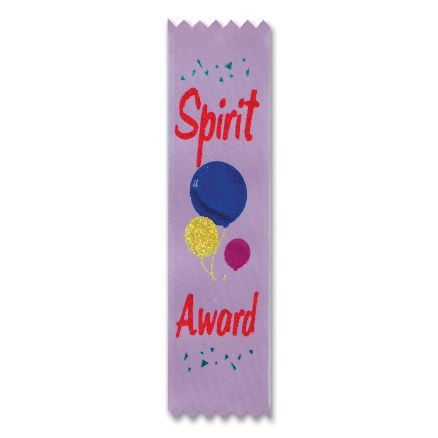 Beistle Spirit Award Ribbons - Sports | Party Supply | Decoration | Favor