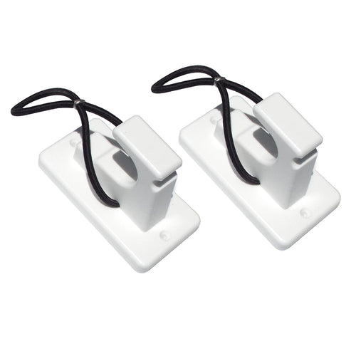 Deep Blue Marine Rod, Gaff, Brush Dock Line Holder - Pair [RGB]