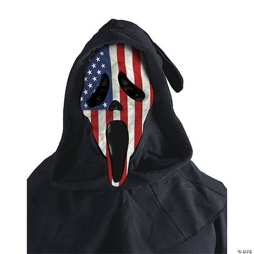 Adults USA Flag Ghost Face Mask | Halloween Decoration