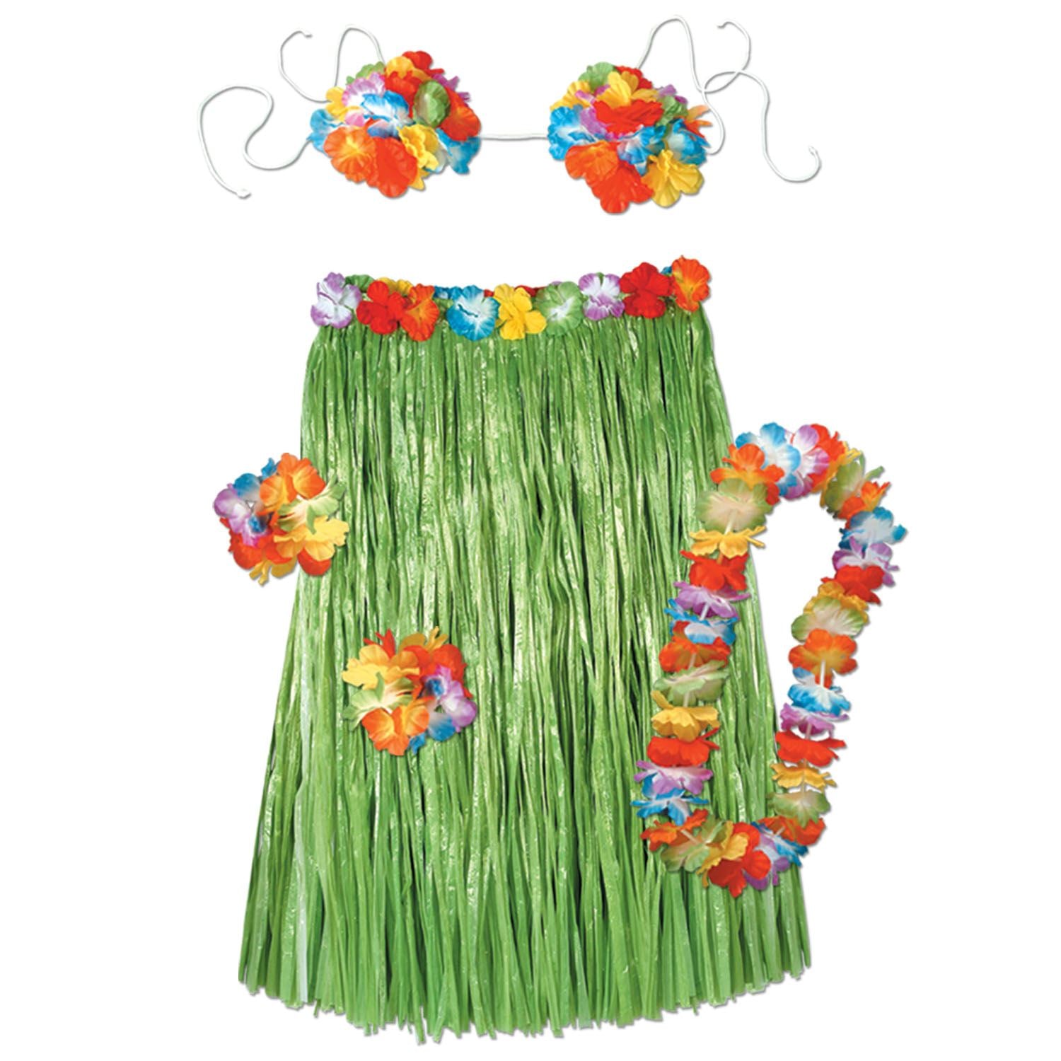 Beistle Complete Hula Outfit (Child) - Luau | Party Supply | Decoration