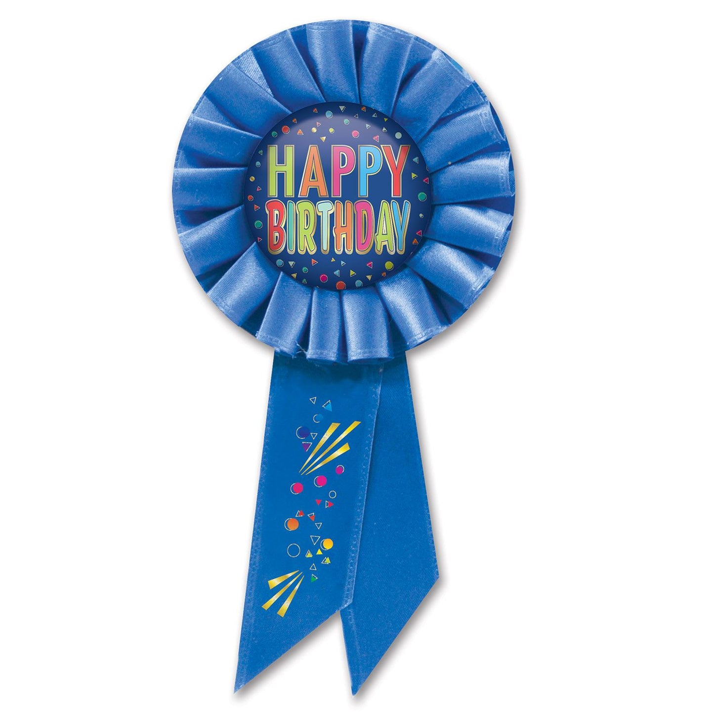Beistle Happy Birthday Rosette | Party Supply | Decoration