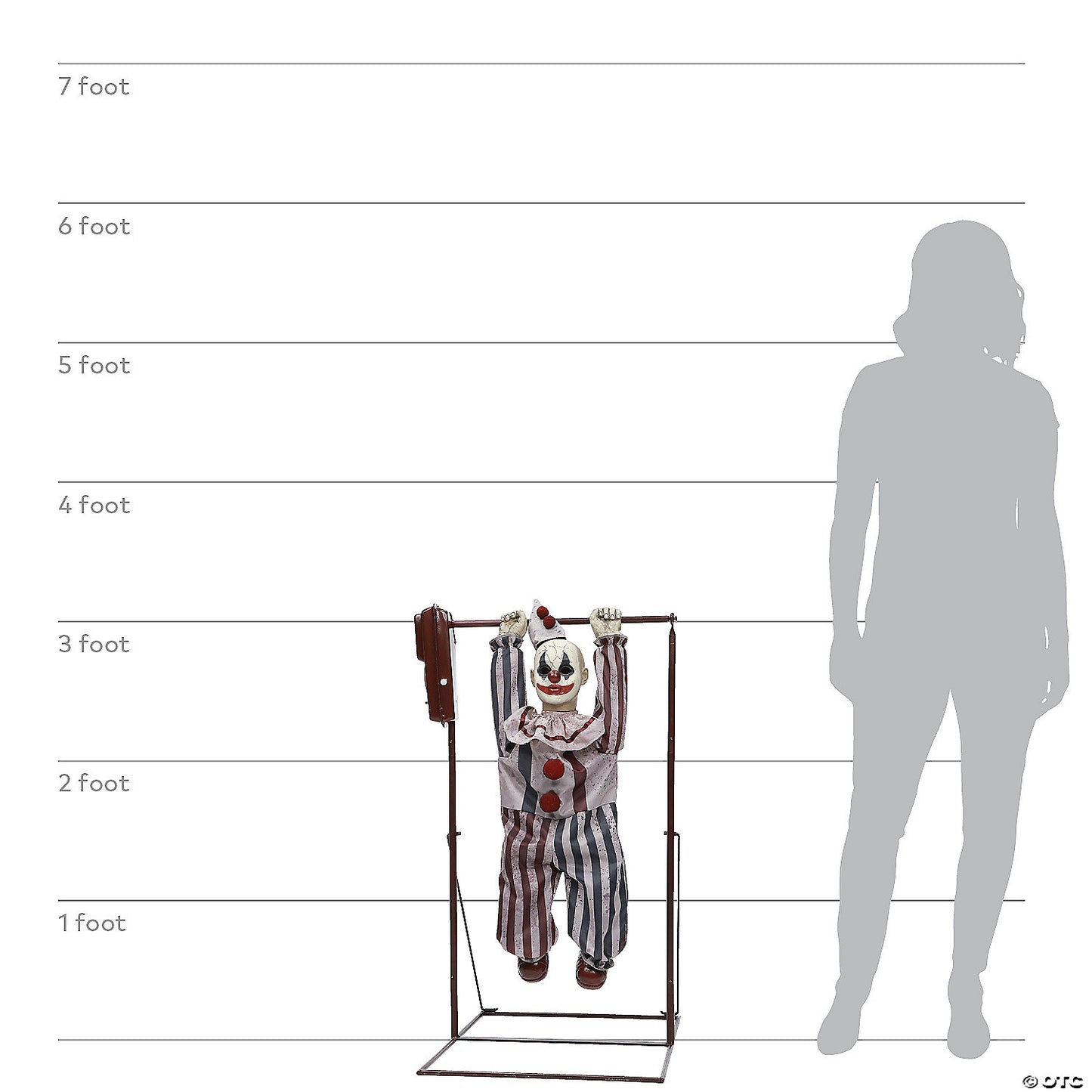 Animated Tumbling Clown Doll