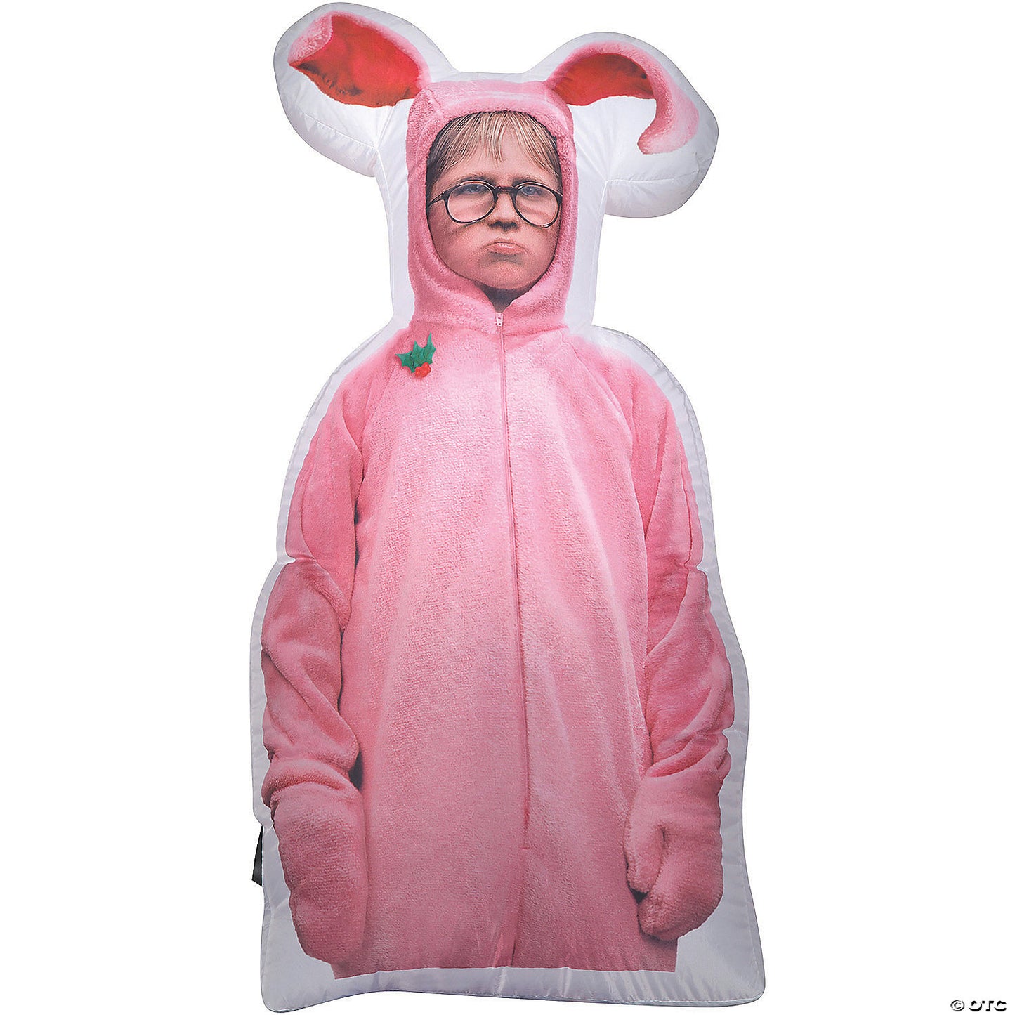 3 Ft. Blow-Up Inflatable A Christmas Story Ralphie With Built-In Led Lights Car Buddy Decoration