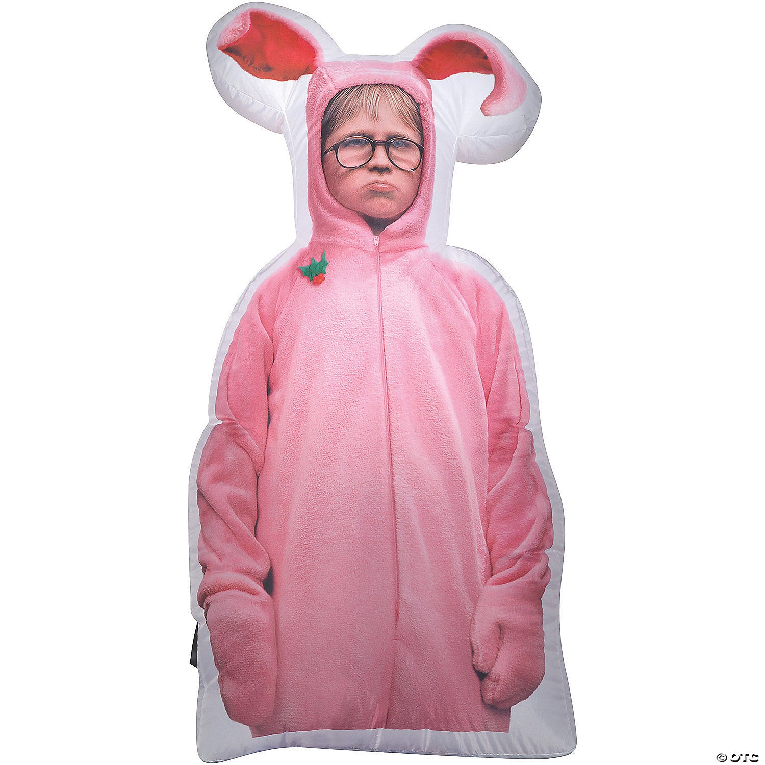 3 Ft. Blow-Up Inflatable A Christmas Story Ralphie With Built-In Led Lights Car Buddy Decoration