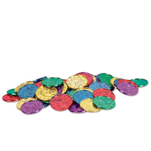 Beistle Plastic Coins - Pirate | Party Supply | Decoration