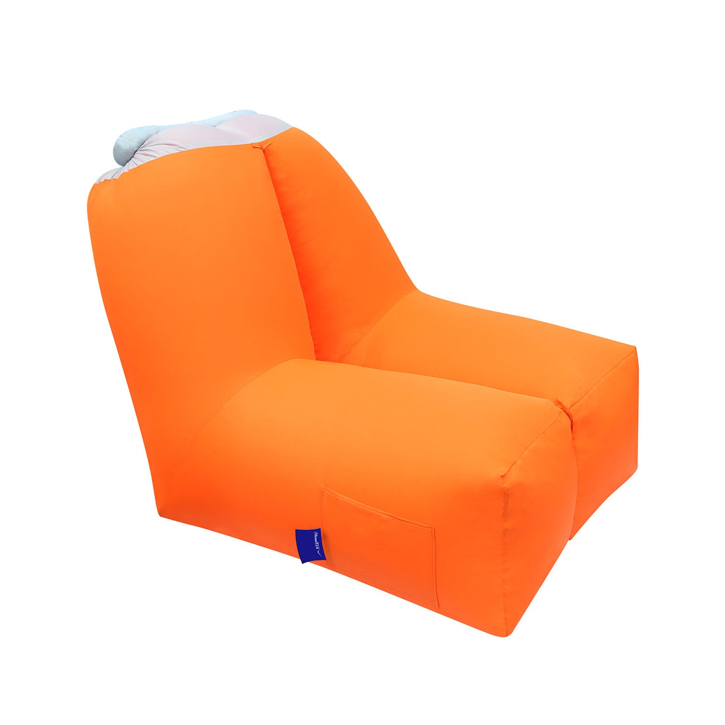 Inflatable Lounger Air Sofa Chair Couch w/ Portable Organizing Bag Waterpro 1105