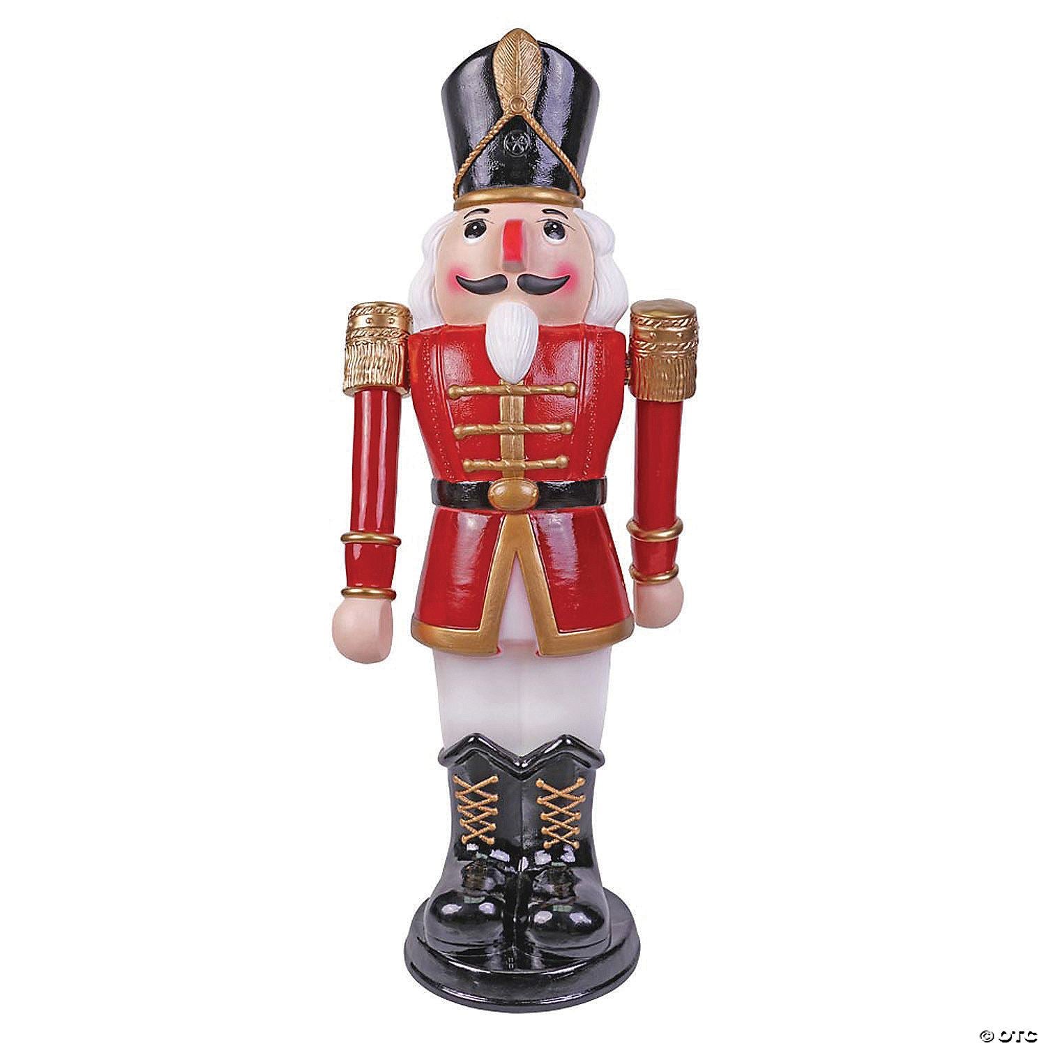 Nutcracker Animatd Red Bu 36In