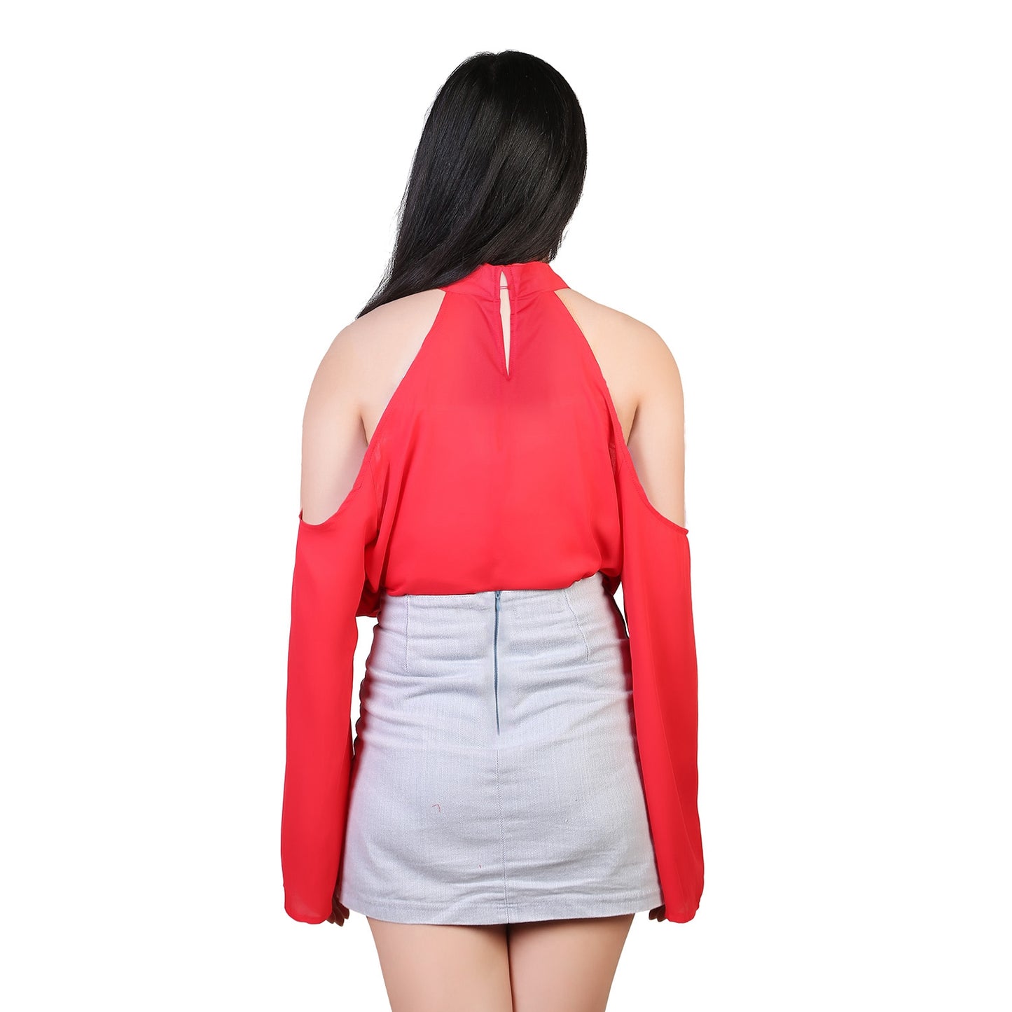 Women s Sexy Off The Shoulder Blouses Cold Shoulder Tops V-Neck Long Sleeve