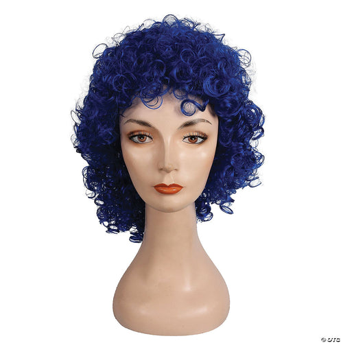 Womens Disco II Wig | Royal Blue