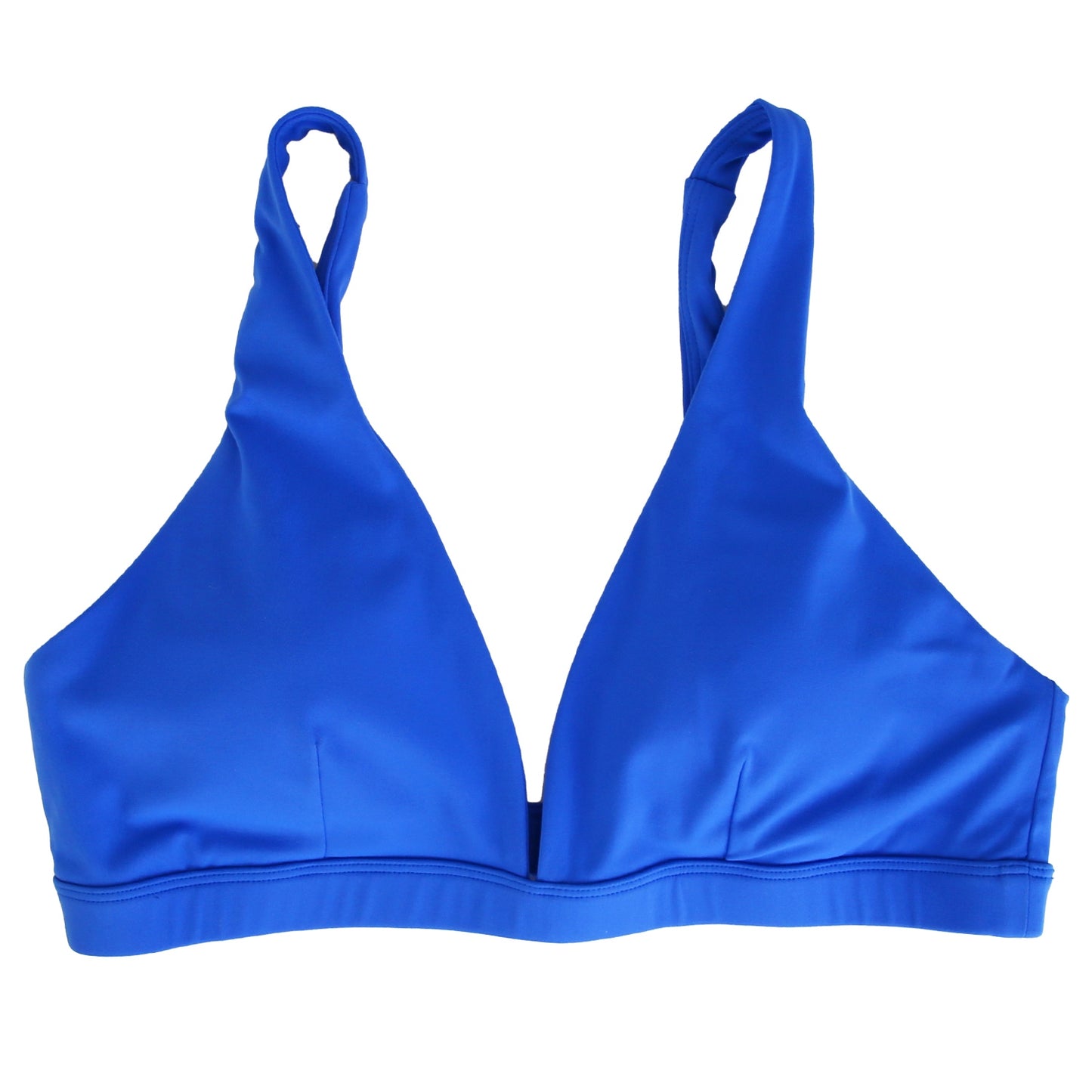 Women Deep V-Neck Sports Bras U-Shaped Back Sport Bras Padded Strappy Crop Open
