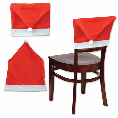Beistle Santa Hat Chair Cover - Christmas/Winter | Party Supply | Decoration