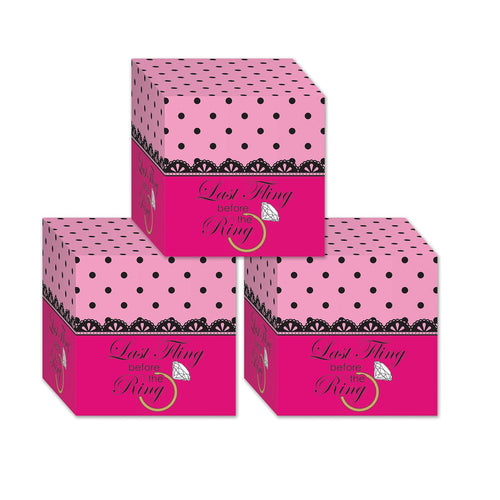 Beistle Bachelorette Favor Boxes | Party Supply | Decoration