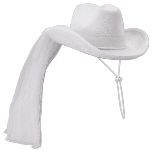 Beistle Western Bride Hat - Wedding | Party Supply | Decoration
