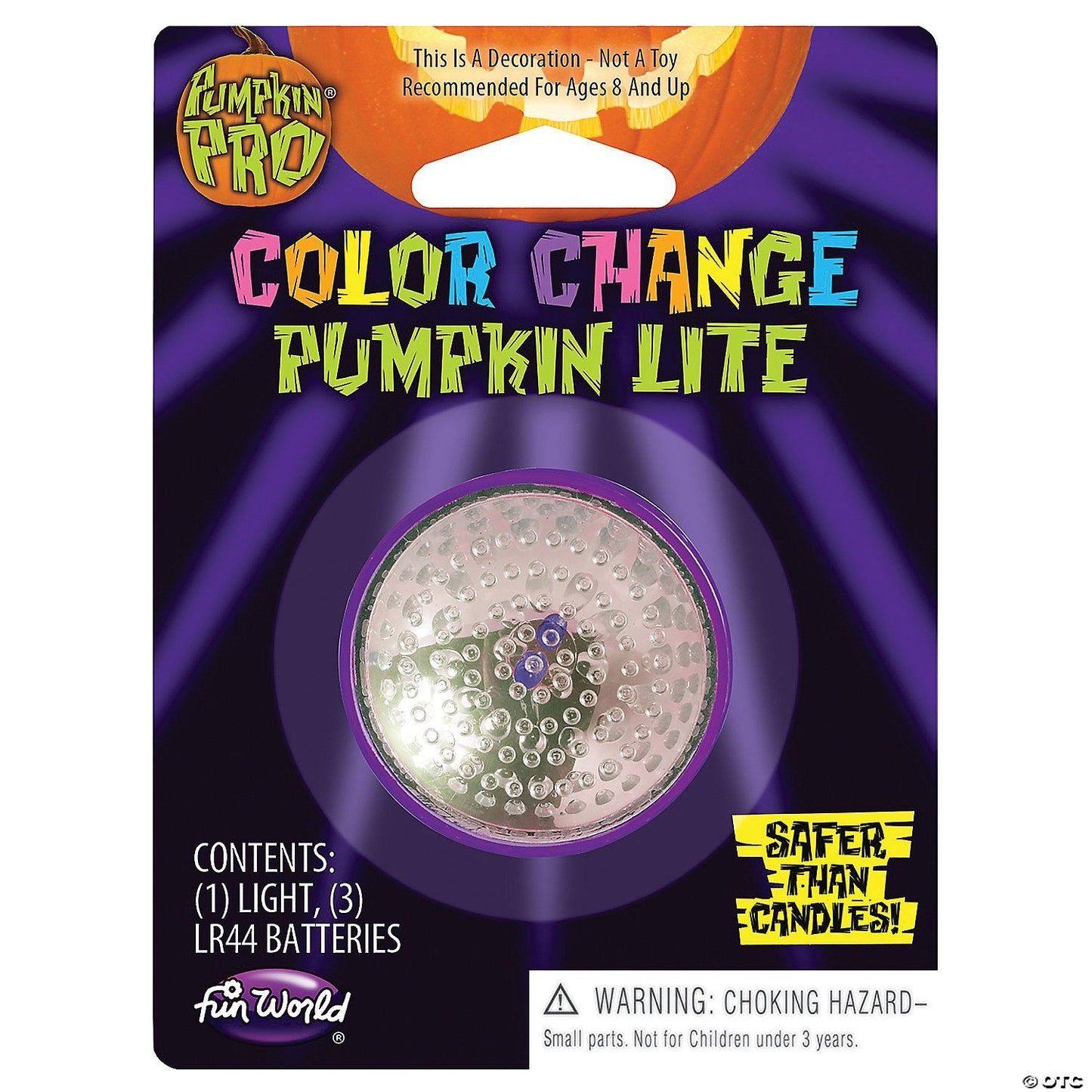 Color Changing Pumpkin Light | Halloween Decoration