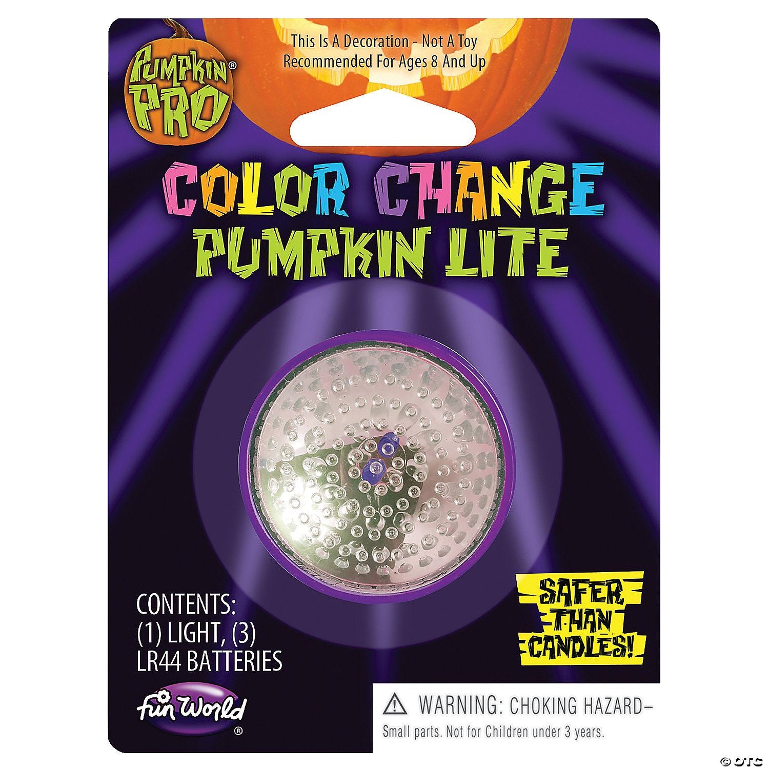 Color Changing Pumpkin Light | Halloween Decoration