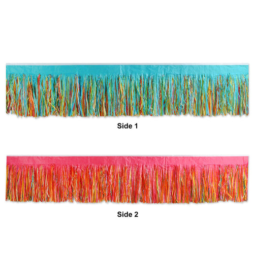 Beistle Multi-Color Tissue Fringe Drape - General Occasion | Party Supply
