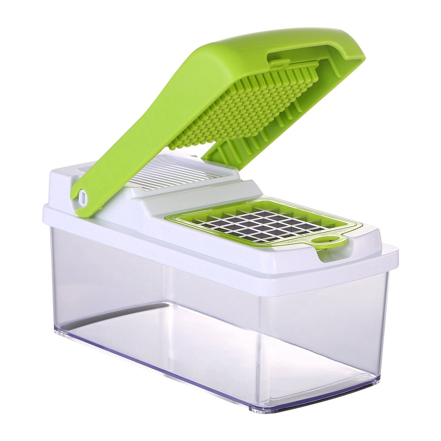 Vegetable Slicer Quick Potato Tomato Fruit Cutter Set w/3 Blades Stainless