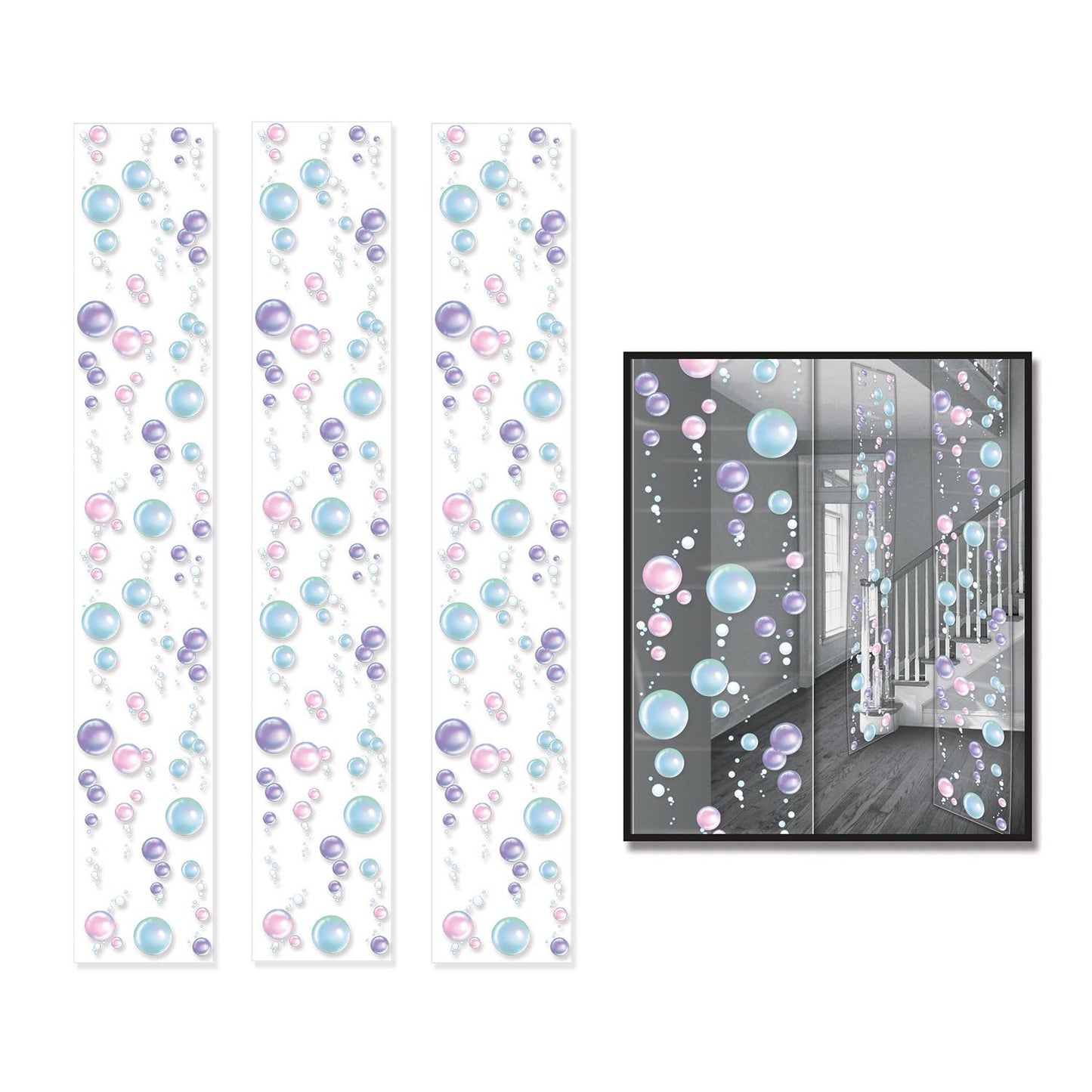 Beistle Bubble Party Panels - Under The Sea | Party Supply | Decoration