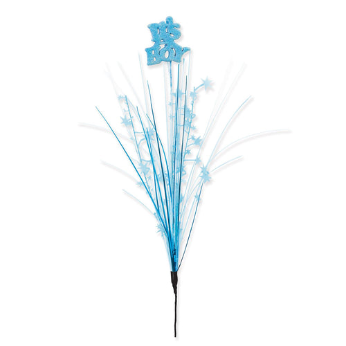 Beistle It's A Boy Metallic Star Spray - Party Supply Decoration for Baby Shower
