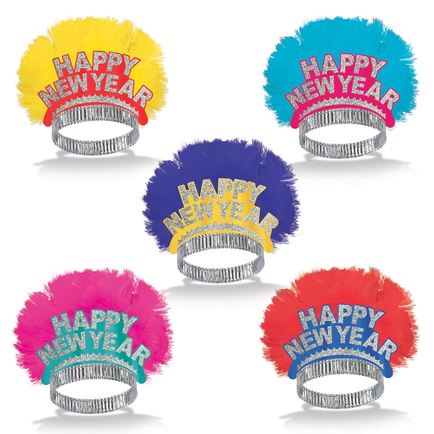 Beistle New Year Bird of Paradise Tiara - New Years | Party Supply
