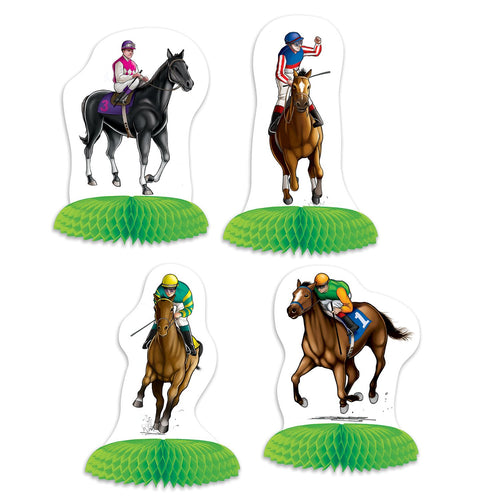 Beistle Horse Racing Mini Centerpieces - Derby Day | Party Supply | Decoration