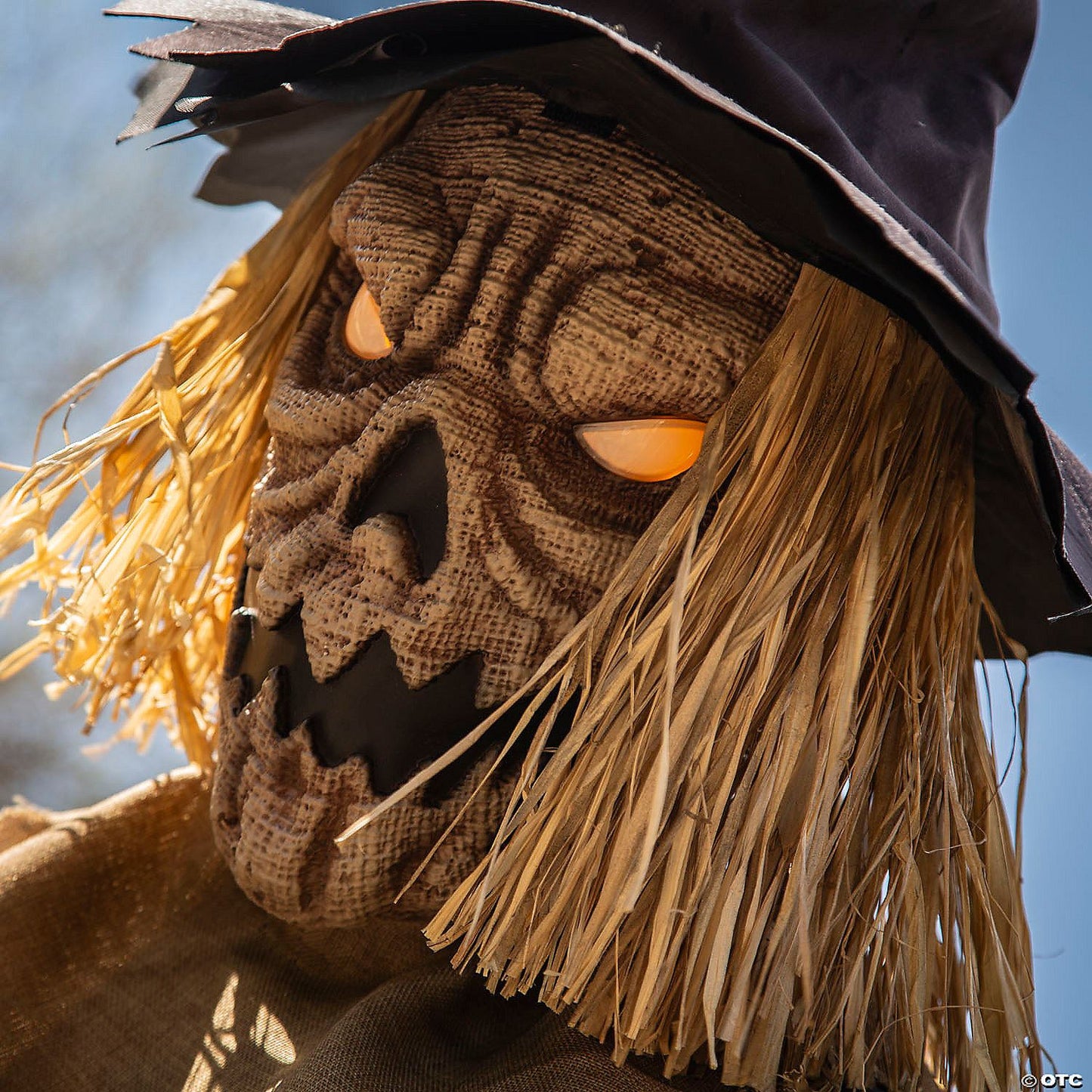 96" Staked Scarecrow Animated Halloween Prop | Halloween Decoration